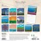 Brush Dance; Points of Light | 2027 12 x 24 Inch (Hanging) Monthly Square Wall Calendar | Featuring the Artwork of Arthur Poulin | Plastic-Free; Category:Wall Calendars; Image:3